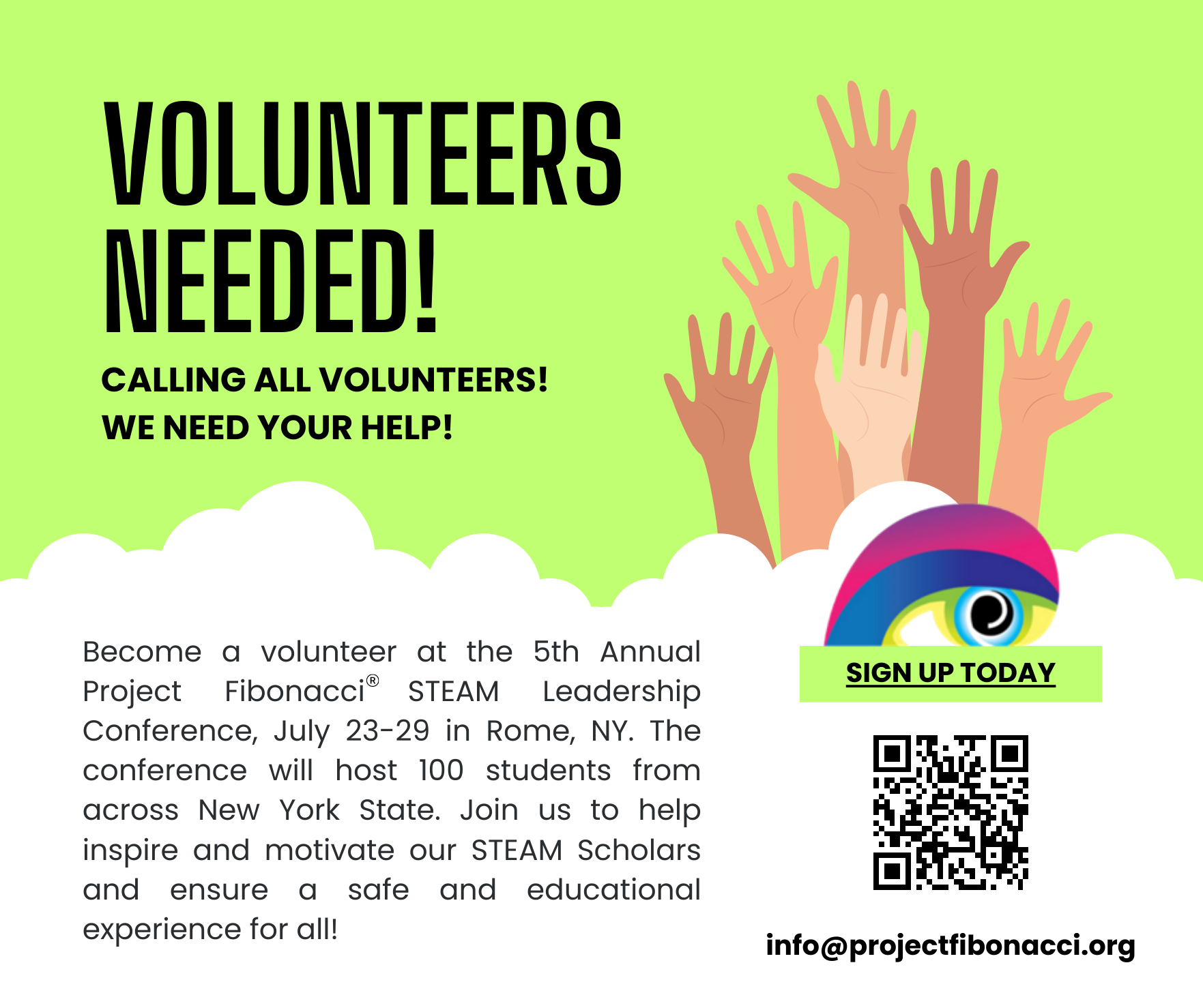 Call for Volunteers! | The Project Fibonacci® Foundation Inc.